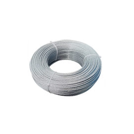Heavy-duty Galvanized Steel Wire Rope with Wearproof Surface for Construction Lifting