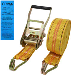 OEM Low-price cargo lashing strap with Custom Length for Container Transport