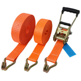 Factory Custom 2 Inch Ratchet Strap with J-hook for Truck Cargo Securing