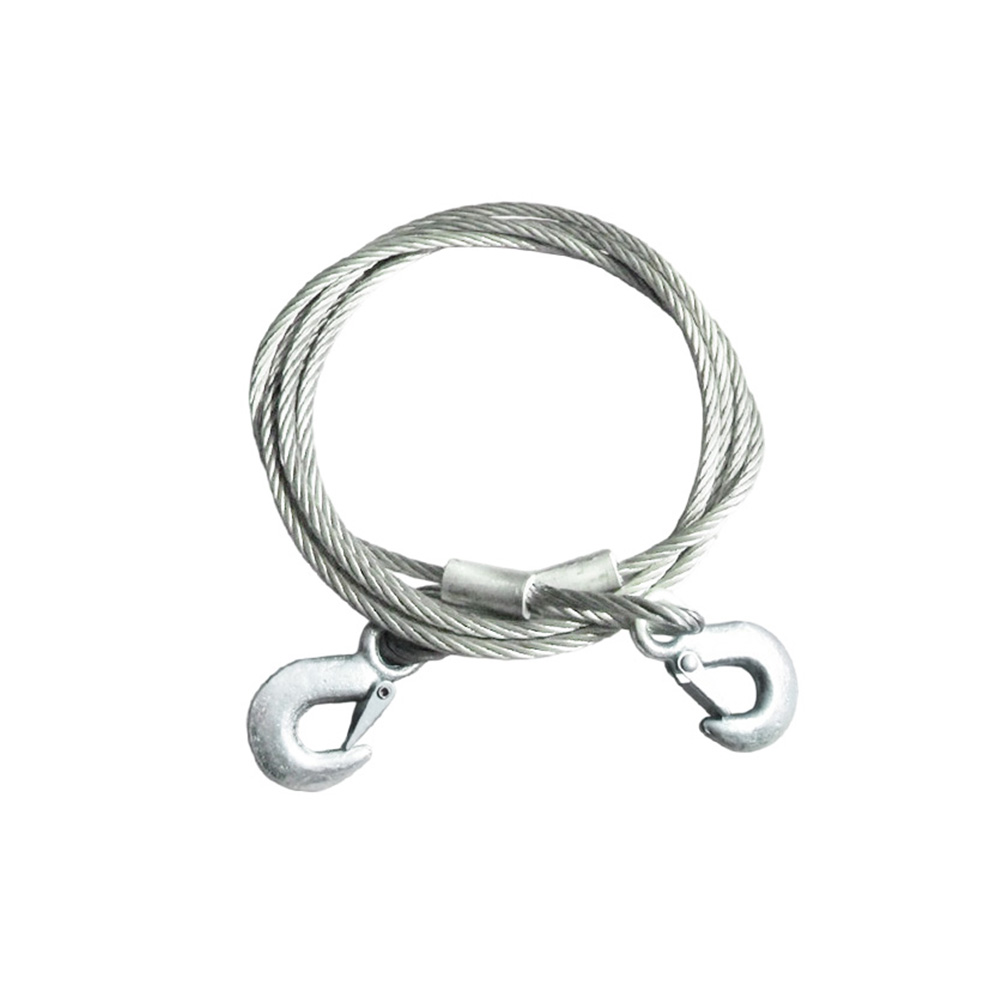 5Ton 8Ton Heavy Duty Steel Wire Tow Rope Car Emergency Towing Cable - Image 8
