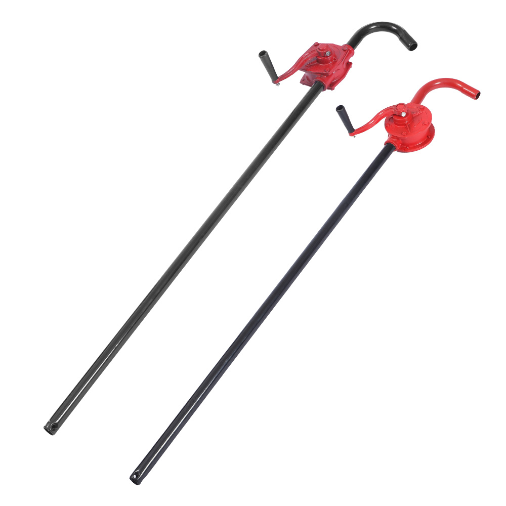 Heavy Duty Cast Iron Hand Crank Oil Pump Corrosion Resistant 200L Barrel Use - Image 2