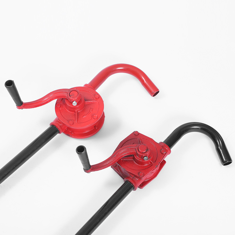 Heavy Duty Cast Iron Hand Crank Oil Pump Corrosion Resistant 200L Barrel Use - Image 4