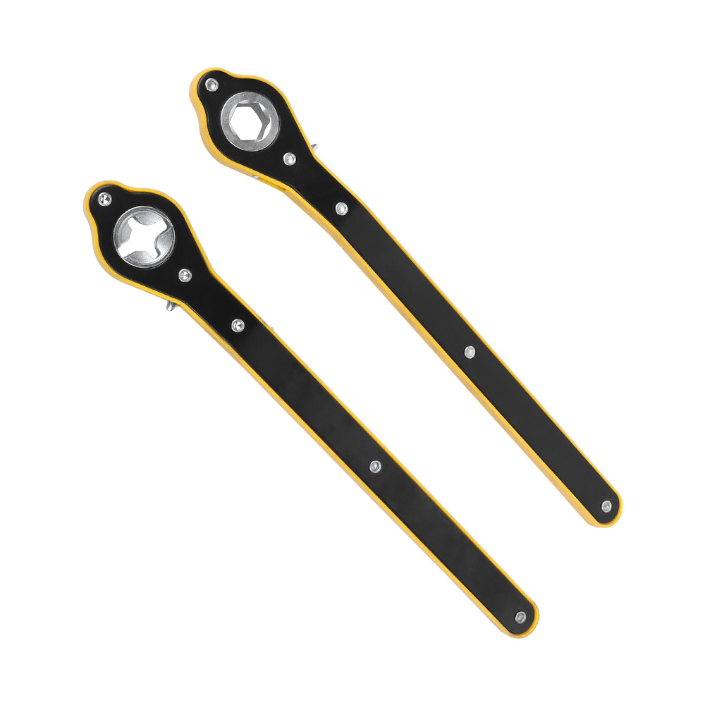 Car Jack Ratchet Wrench Labor-Saving Scissor Jack Ratchet Spanner Tire Repair Tool for Vehicle Lifting - Image 2