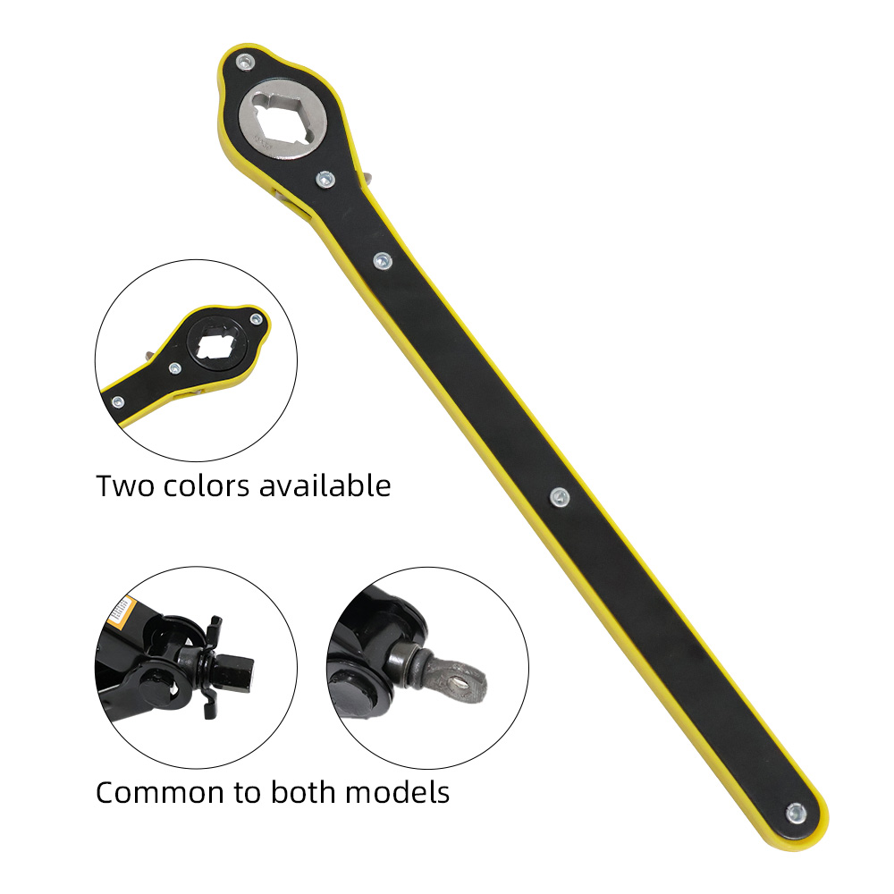 Car Jack Ratchet Wrench Labor-Saving Scissor Jack Ratchet Spanner Tire Repair Tool for Vehicle Lifting - Image 6