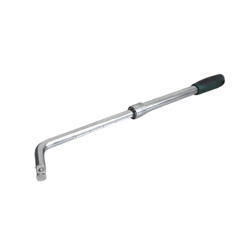 Telescopic L-Type Socket Wrench Extendable Tire Removal Spanner with 2 Sockets, Car Wheel Repair Hand Tool - Image 2