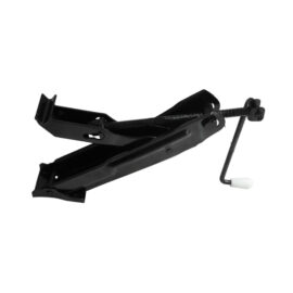 Portable Scissor Car Jack with Manual Crank Handle, Light Duty Mechanical Lifting Jack