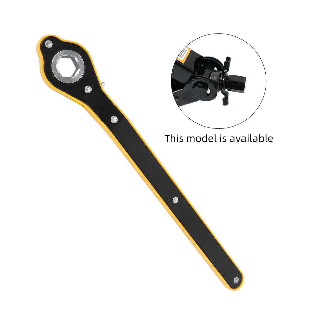 Car Jack Ratchet Wrench Labor-Saving Scissor Jack Ratchet Spanner Tire Repair Tool for Vehicle Lifting - Image 4