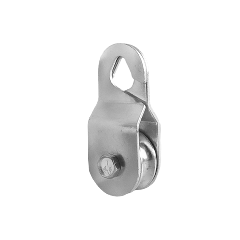 Single Sheave Lifting Pulley Block, Hook/Eye Type Heavy Duty Crane Snatch Block for Construction Hoist Wire Rope Lifting - Image 10