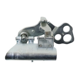 Galvanized Steel Rope Grab Clamp, Wire Rope Fall Arrester Self Locking Rope Grab for Safety Harness Fall Protection