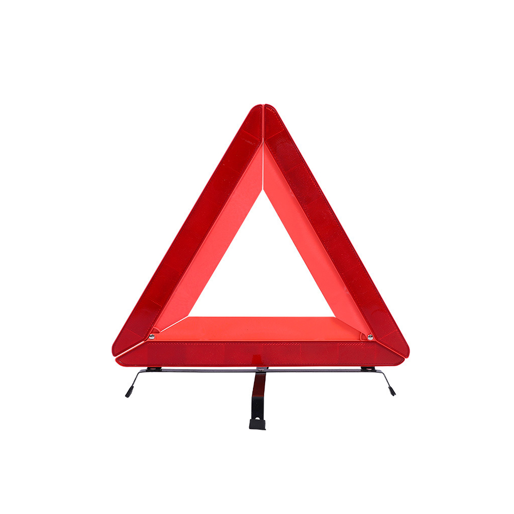 Car Emergency Warning Triangle Reflective Safety Breakdown Warning Sign, Foldable Road Hazard Triangle for Vehicle Roadside Breakdown - Image 2