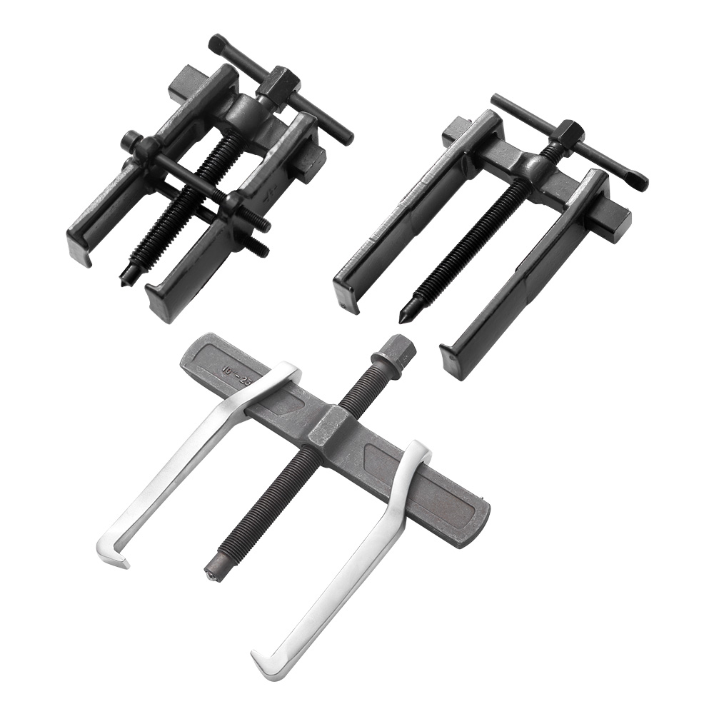 2 Jaw Gear Puller Set, Two Leg Bearing Puller Kit for Auto Repair Bearing Disassembly
