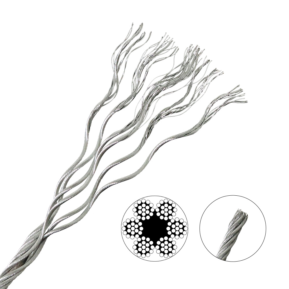 Galvanized Steel Wire Rope Sling with Safety Latch Hook, Cargo Lifting Tow Cable for Trailer Hoist - Image 8