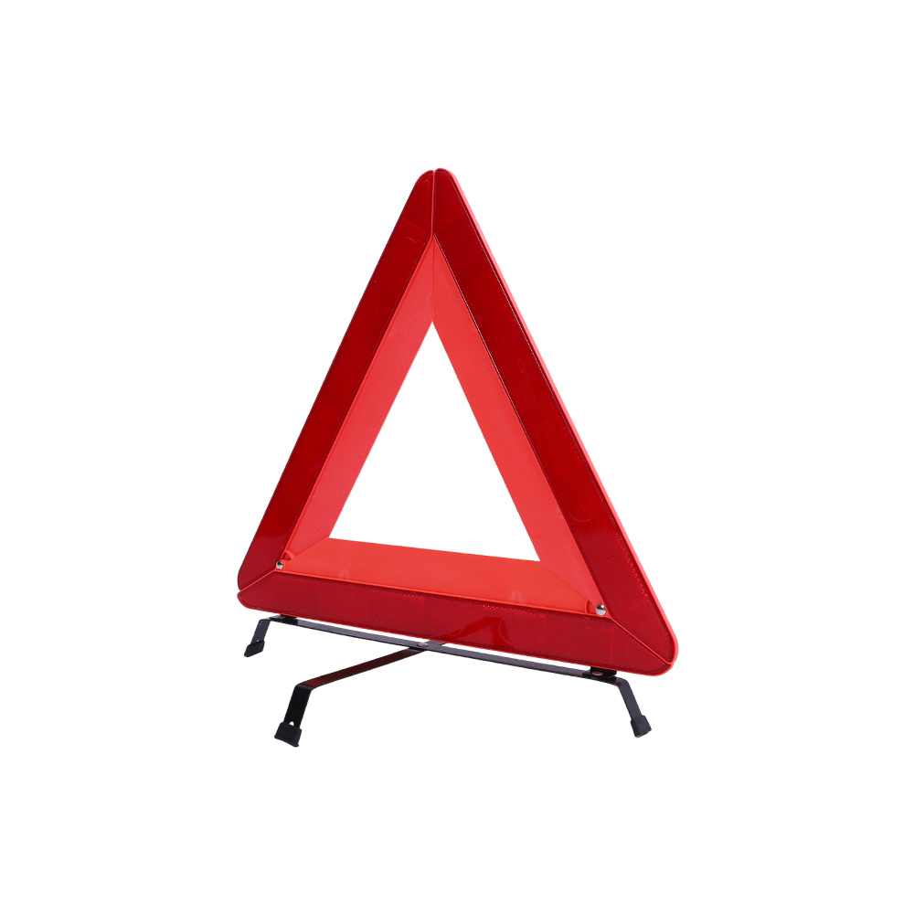 Car Emergency Warning Triangle Reflective Safety Breakdown Warning Sign, Foldable Road Hazard Triangle for Vehicle Roadside Breakdown - Image 3