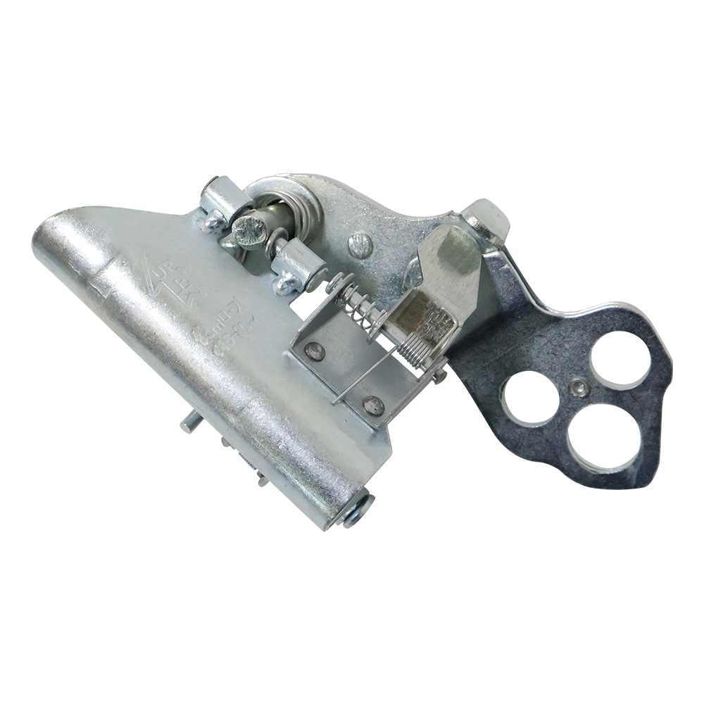 Galvanized Steel Rope Grab Clamp, Wire Rope Fall Arrester Self Locking Rope Grab for Safety Harness Fall Protection - Image 2