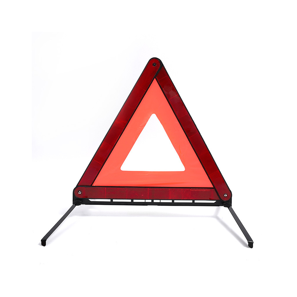 Car Emergency Warning Triangle Reflective Safety Breakdown Warning Sign, Foldable Road Hazard Triangle for Vehicle Roadside Breakdown - Image 4