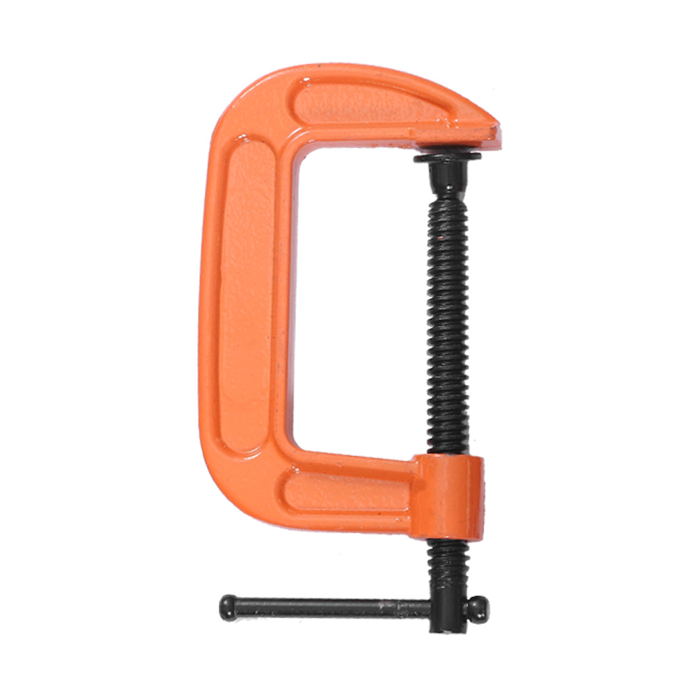 Heavy Duty Cast Iron G Clamp C Clamp, Woodworking Metal Fixing Clamp, Multi Size C Type Clamp for Carpenter Welding DIY Hand Tool - Image 3
