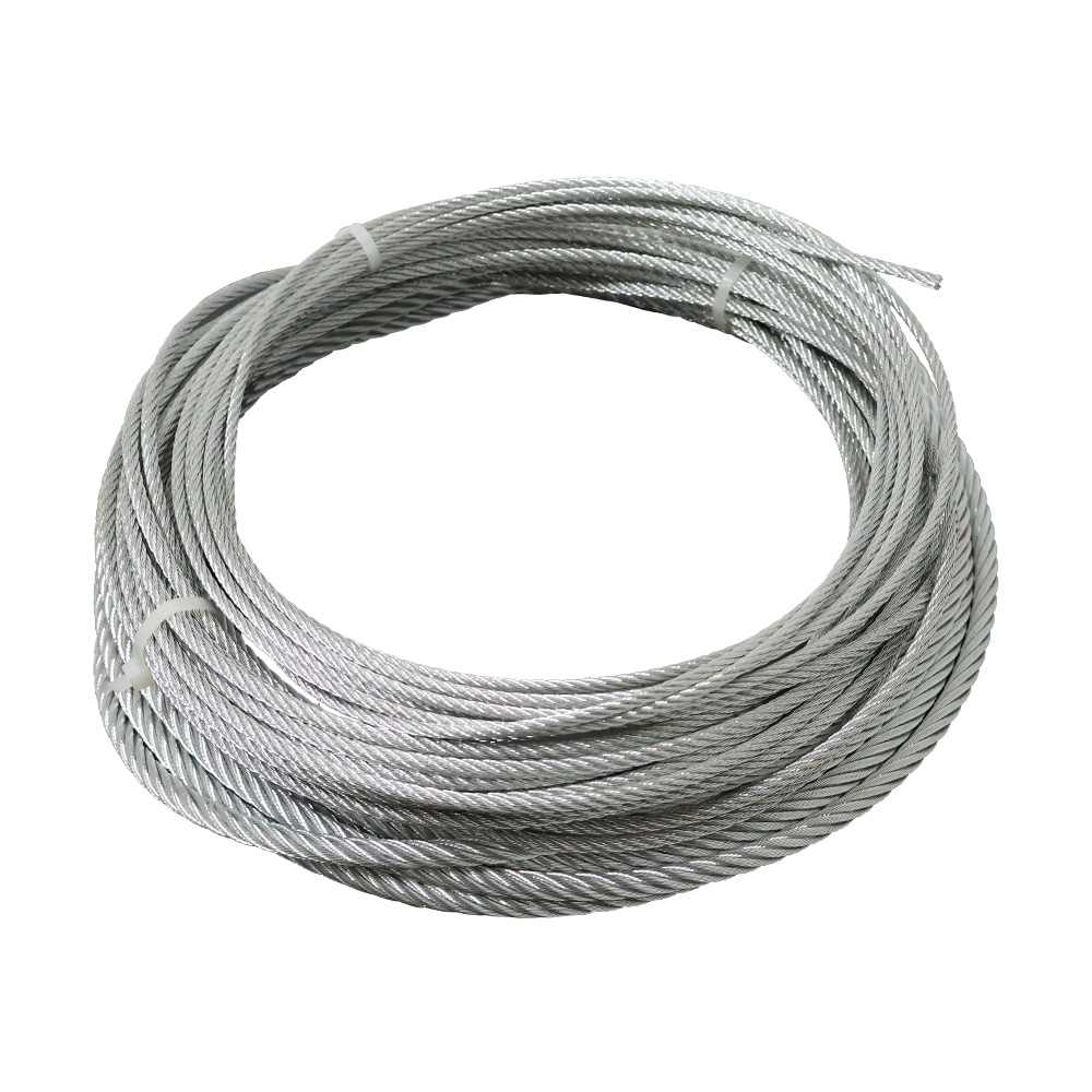 Galvanized Steel Wire Rope Sling with Safety Latch Hook, Cargo Lifting Tow Cable for Trailer Hoist - Image 5