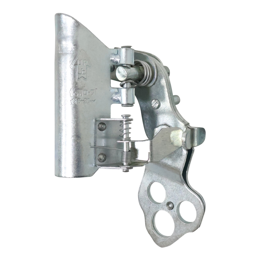 Galvanized Steel Rope Grab Clamp, Wire Rope Fall Arrester Self Locking Rope Grab for Safety Harness Fall Protection - Image 3