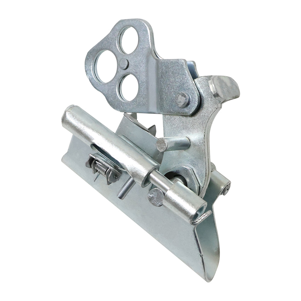 Galvanized Steel Rope Grab Clamp, Wire Rope Fall Arrester Self Locking Rope Grab for Safety Harness Fall Protection - Image 8