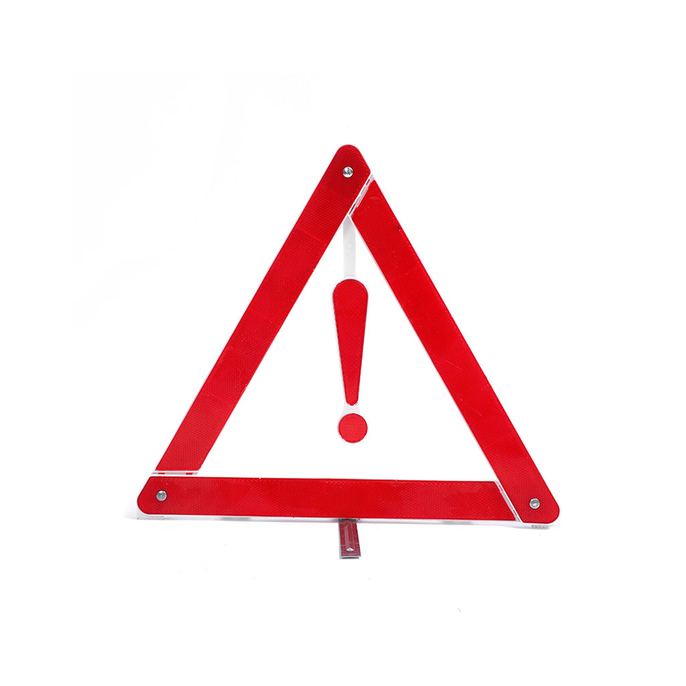 Car Emergency Warning Triangle Reflective Safety Breakdown Warning Sign, Foldable Road Hazard Triangle for Vehicle Roadside Breakdown - Image 6