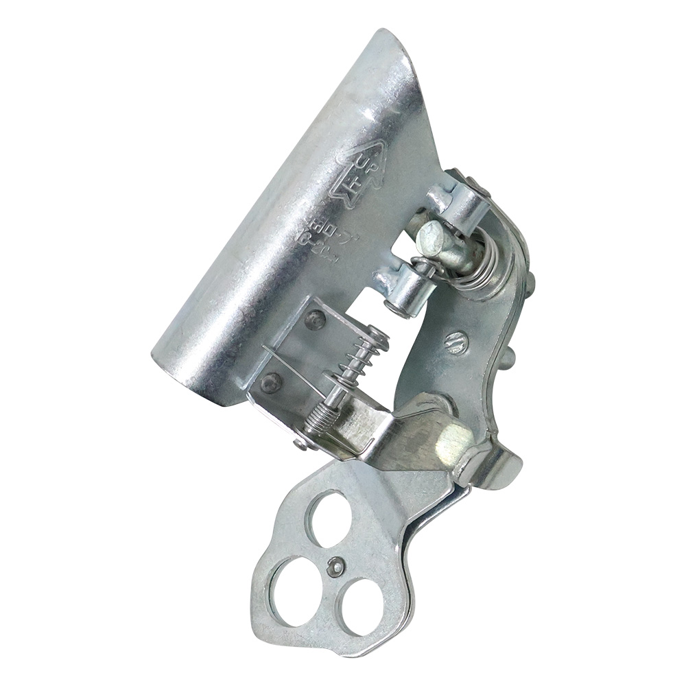 Galvanized Steel Rope Grab Clamp, Wire Rope Fall Arrester Self Locking Rope Grab for Safety Harness Fall Protection - Image 4
