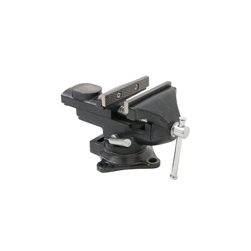 360° Swivel Table Vise, Portable Clamp-on Bench Vice with Anvil, Cast Iron Mini Workbench Vise for DIY Craft Repair - Image 8