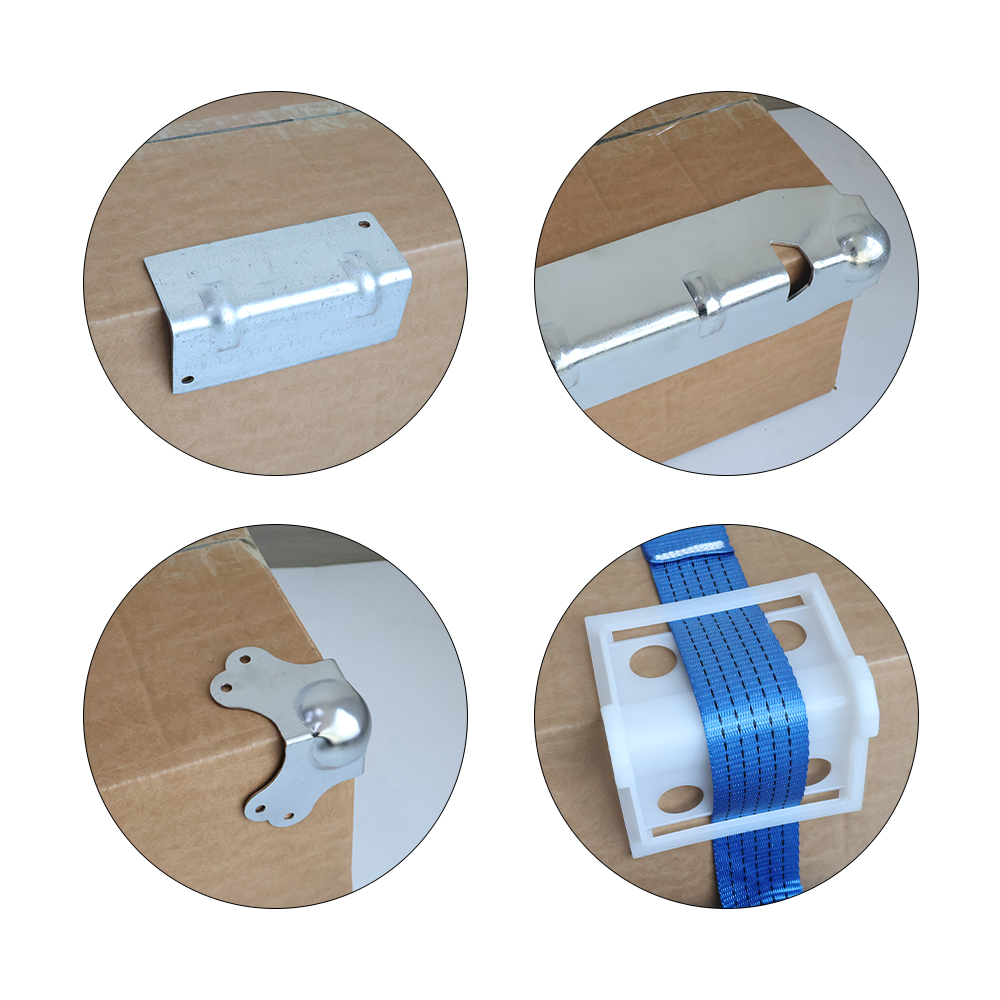 Metal & Plastic Cargo Corner Protector Kit, Lashing Strap Edge Guard - Image 8