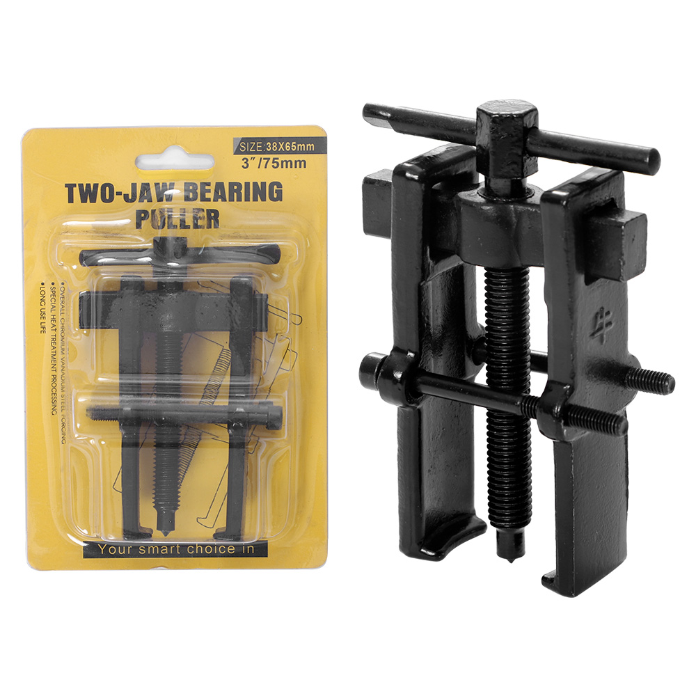 2 Jaw Gear Puller Set, Two Leg Bearing Puller Kit for Auto Repair Bearing Disassembly - Image 3