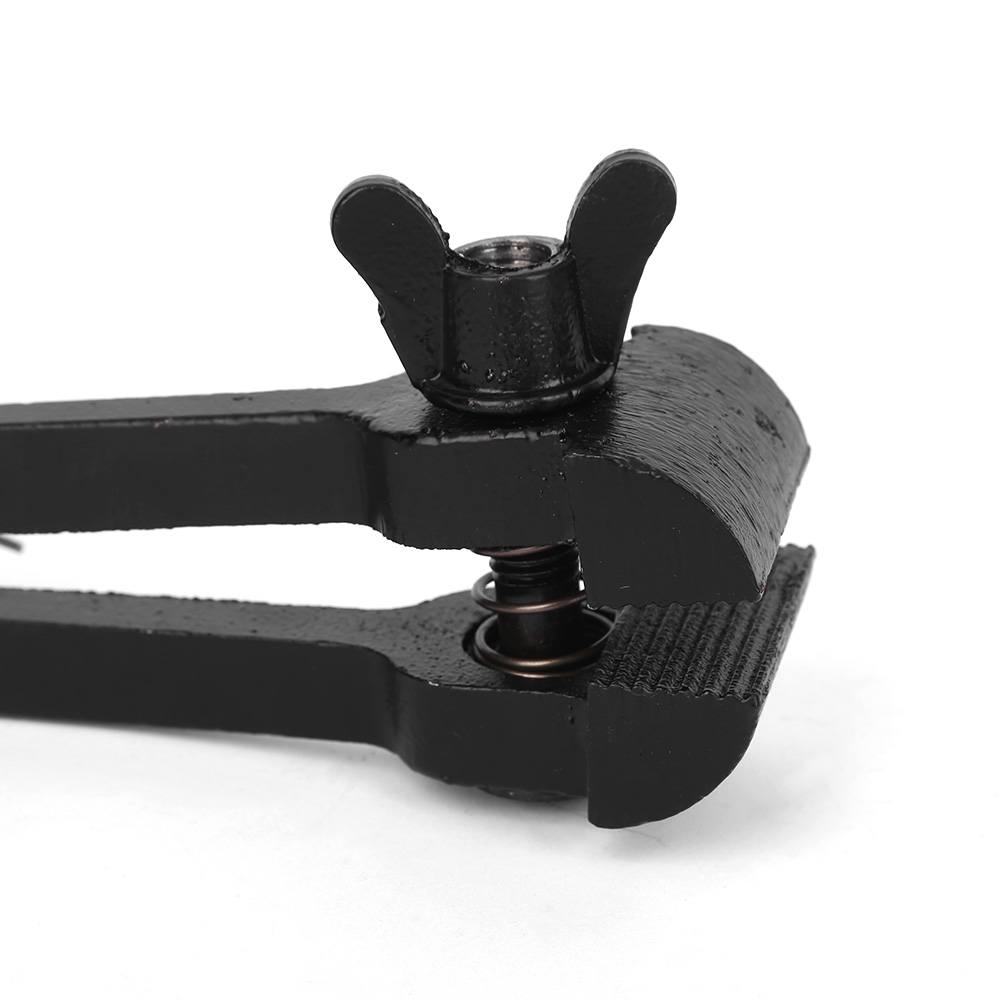 Black Painted Heavy Duty Cable Puller, Ratchet Wire Rope Tightener with Safety Hook, Manual Tension Pulling Tool - Image 3